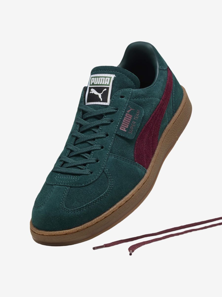 PUMA — Обувь Super Team Green Terrain/Ruby Shimmer
