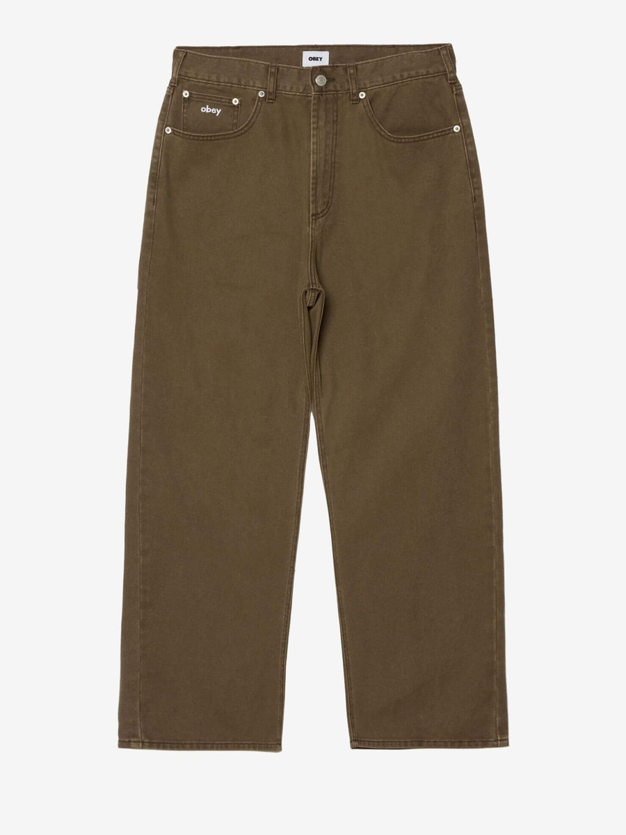 OBEY — Джинсы Bigwig Baggy Wren Faded Wash