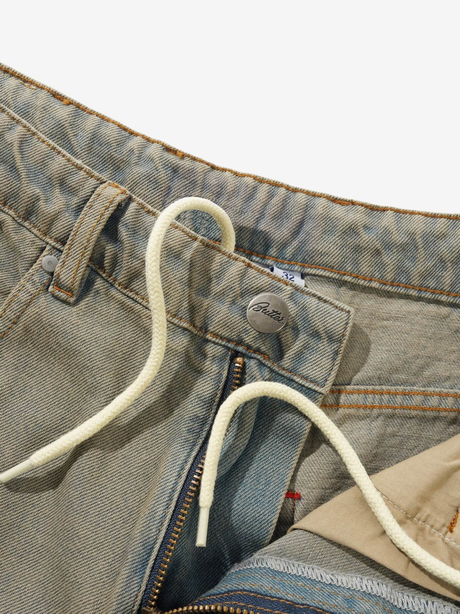 BUTTER GOODS — Джинсы Garage Denim Jeans Sunfade Blue