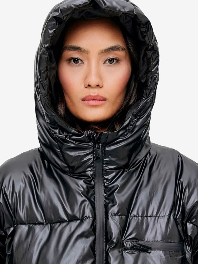 ZNY — Куртка Пуховик Hooded AW23 Black