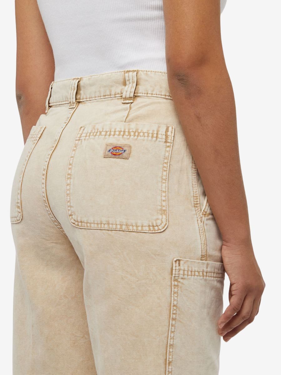 DICKIES — Штаны W Newington Washed Sandstone