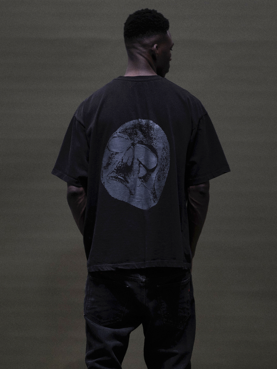 ZNY — Футболка Skull Washed Tee FW26 Black