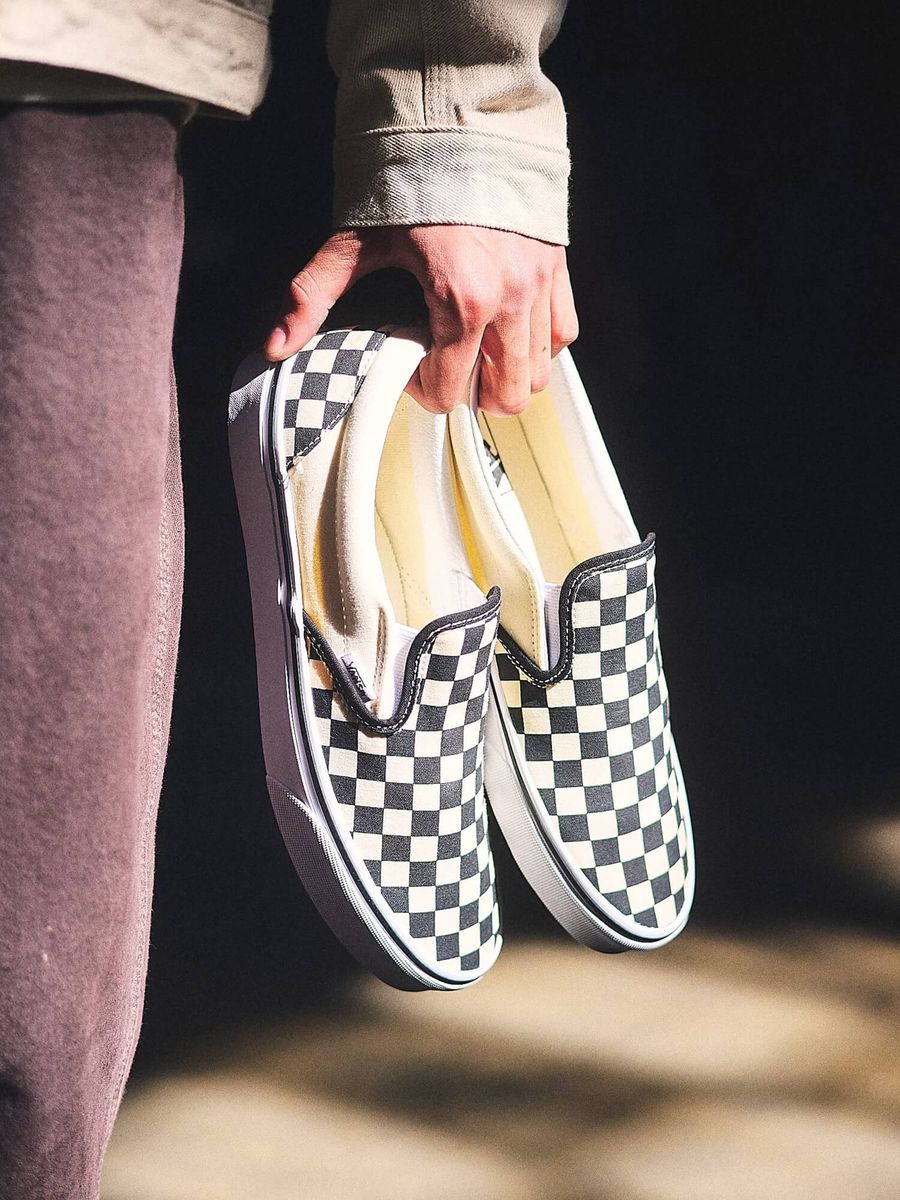 VANS — Обувь Slip-On Checkerboard