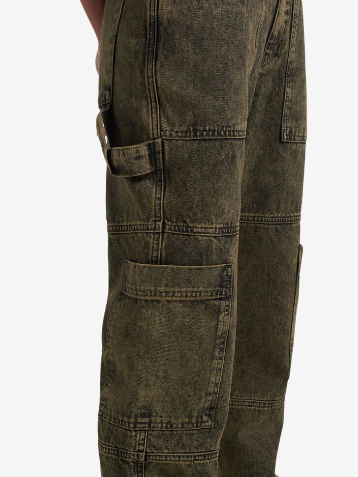 THE RAGGED PRIEST — Sand Wash Combat Jeans