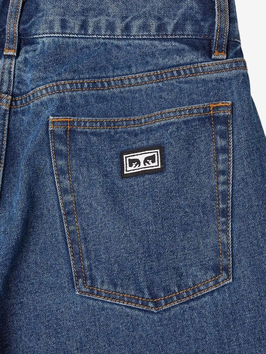 OBEY — Джинсы Hardwork Stonewash Indigo