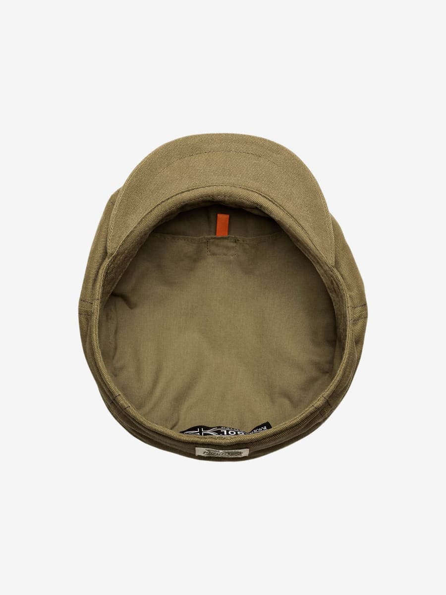 KANGOL — Кепка Восьмиклинка Heavy Washed Oil Green
