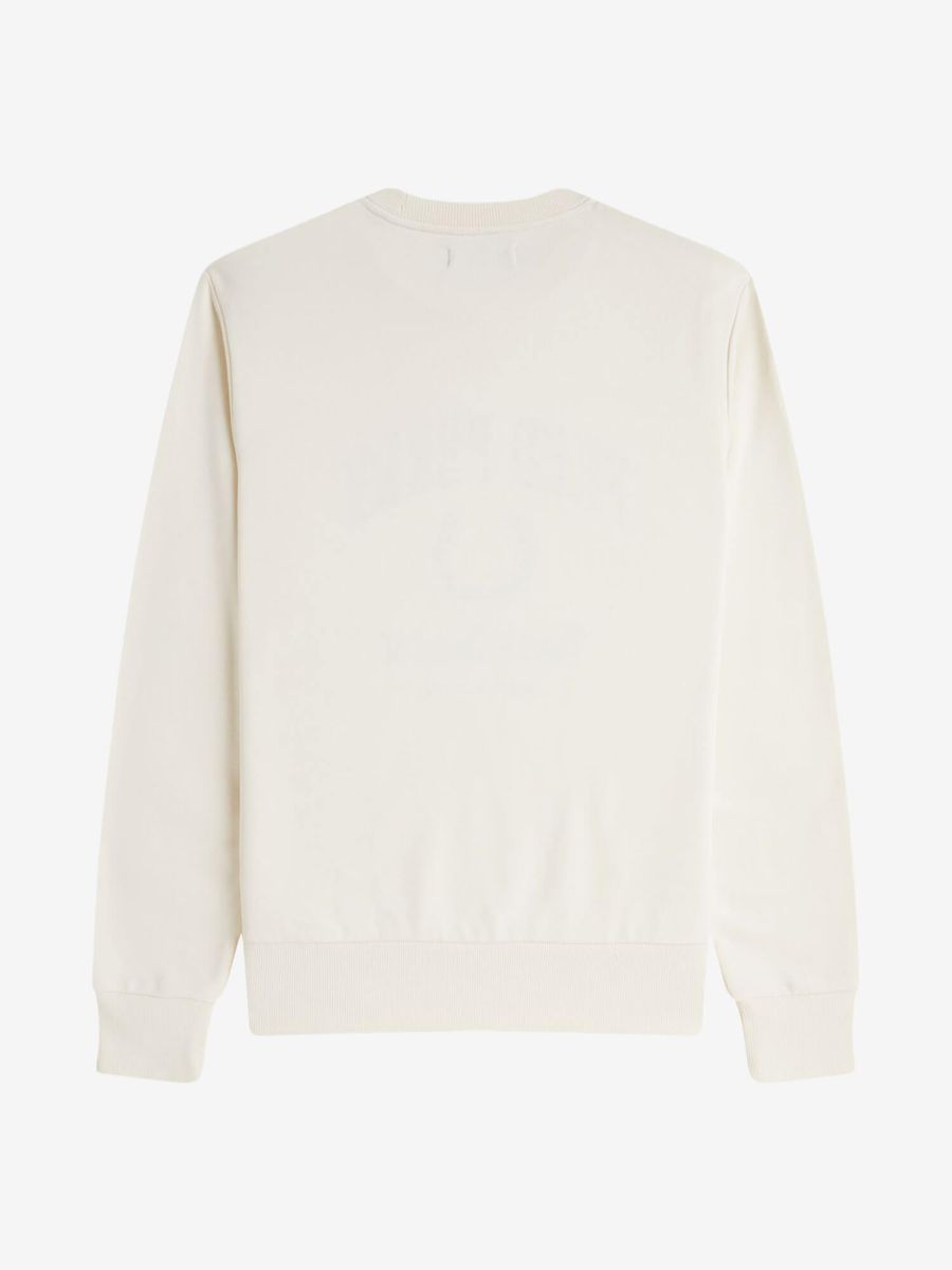 FRED PERRY — Свитшот Embroidered Champion Ecru Sweat