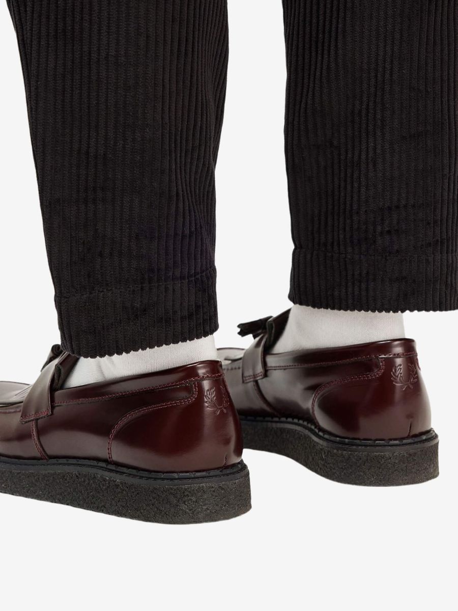 FRED PERRY — Туфли Leather Tassel Loafer Oxblood