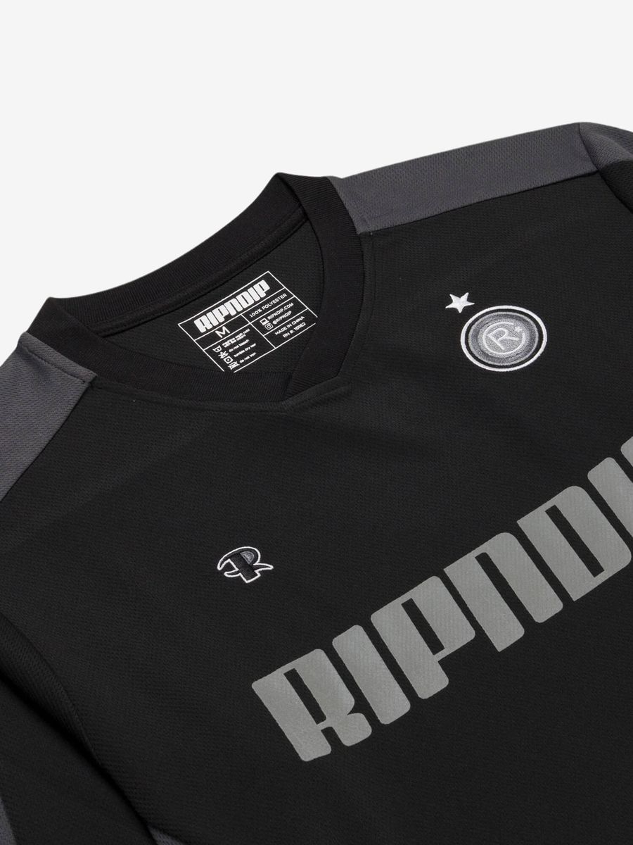 RIPNDIP — Джерси FC Long Sleeve Soccer Black/Charcoal