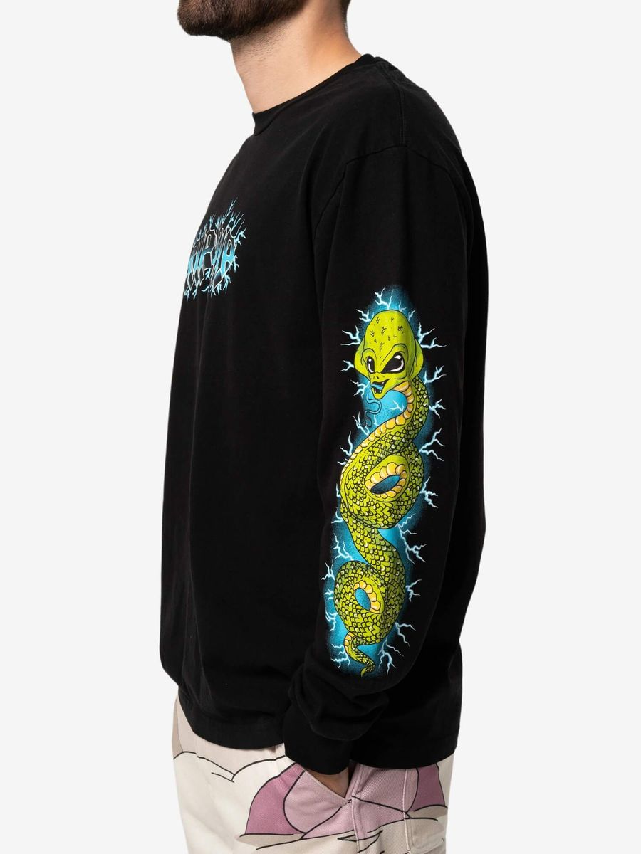 RIPNDIP — Лонгслив Skull & Bones Black