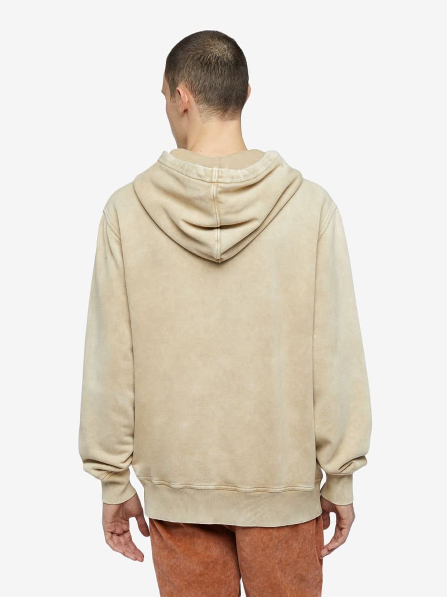 DICKIES — Худи Newington Garment Dyed Sandstone