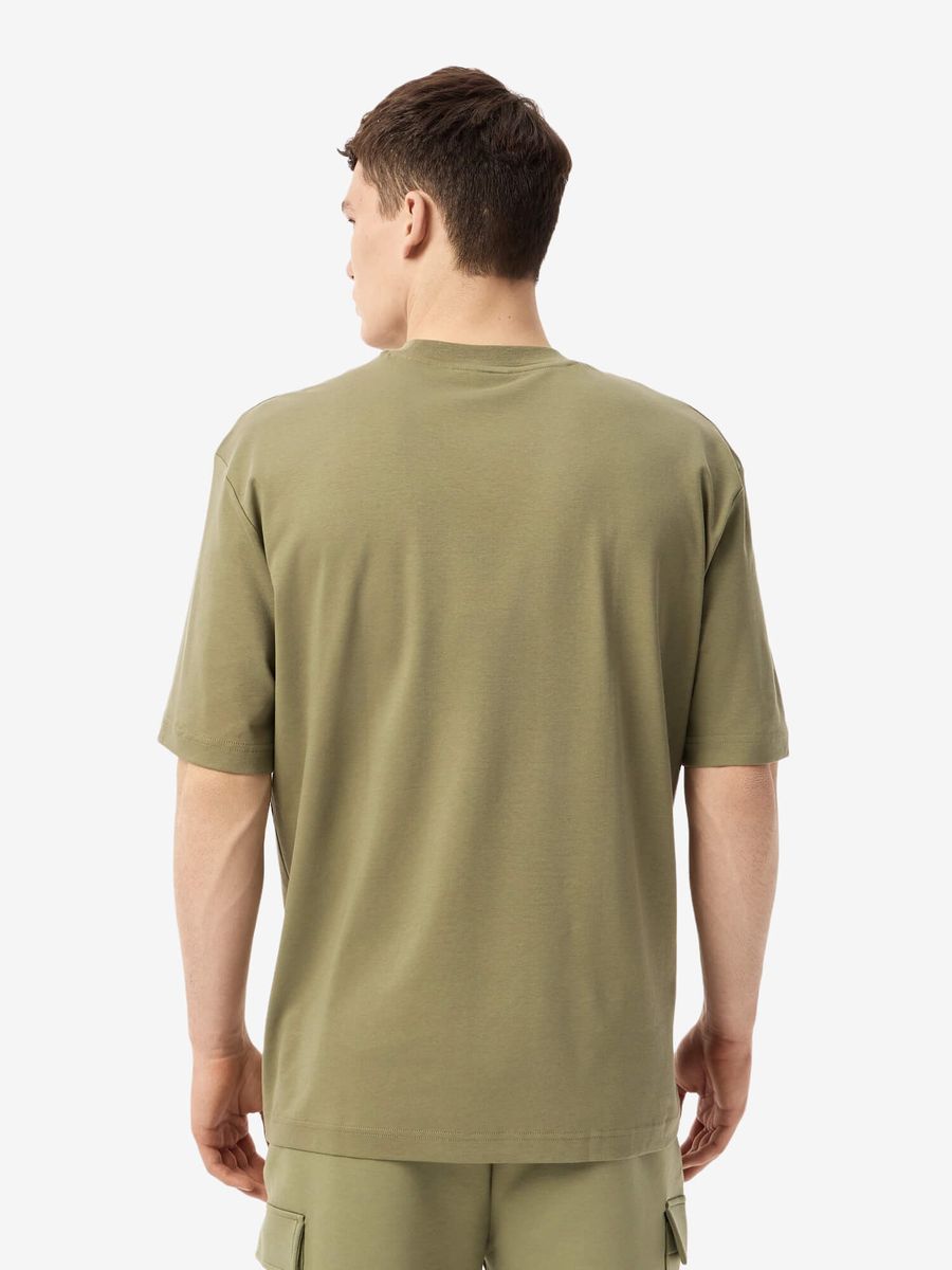 LACOSTE — Футболка Tennis Heritage Haki Green
