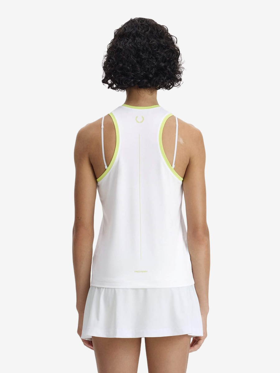 FRED PERRY — Майка Tennis Vest White
