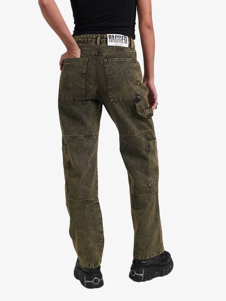 THE RAGGED PRIEST — Sand Wash Combat Jeans