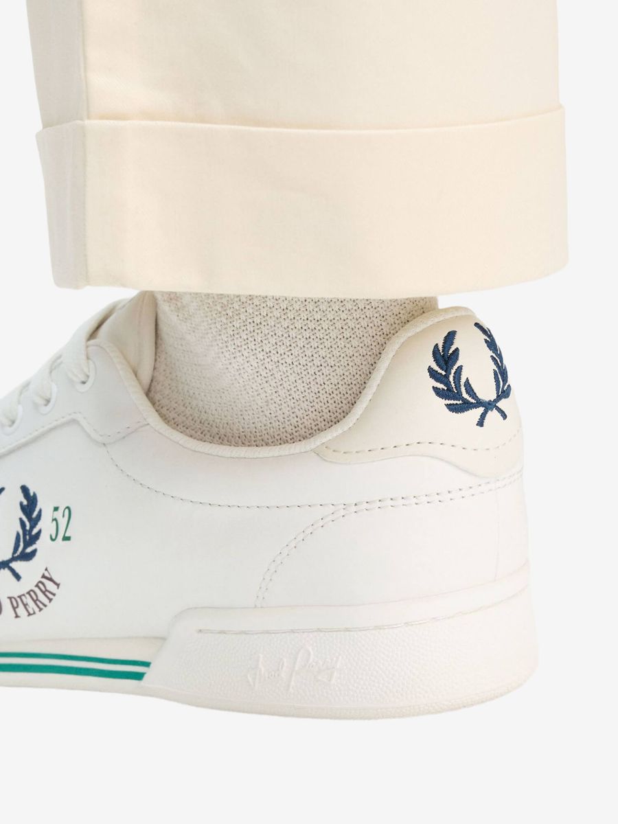 FRED PERRY — Обувь B722 Leather 1952 Snow White