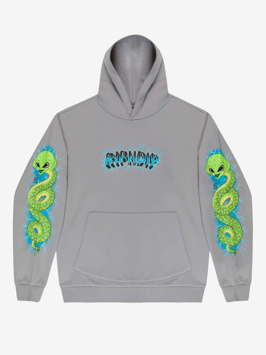 RIPNDIP — Худи Skull & Bones Charcoal