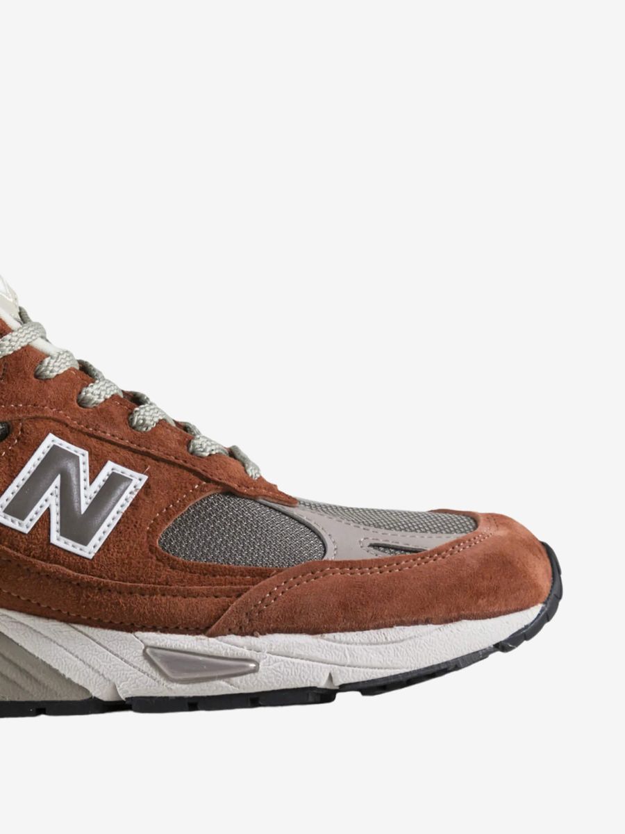 NEW BALANCE — Кроссовки M991 Orange/Sequoia Falcon
