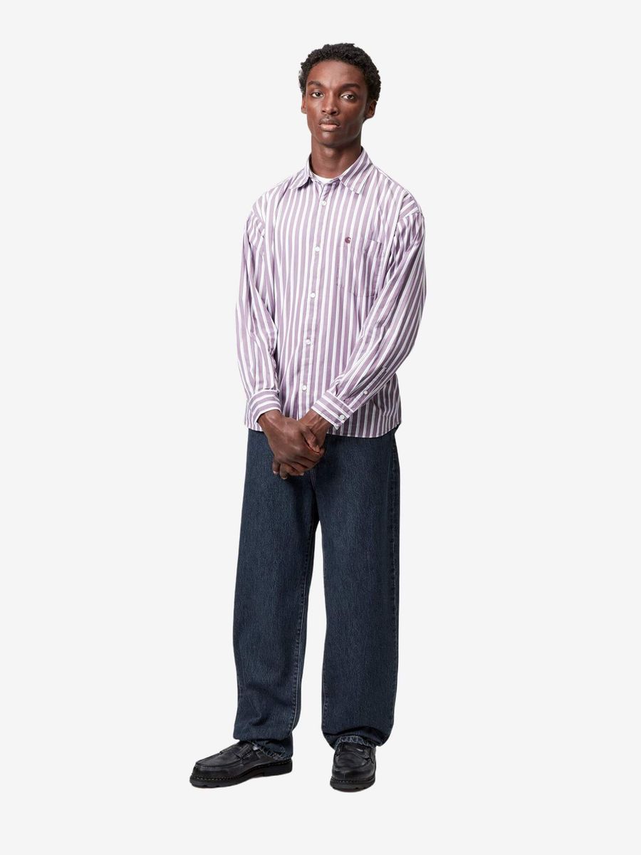 CARHARTT WIP — Джинсы Aaron Blue (Rinsed)