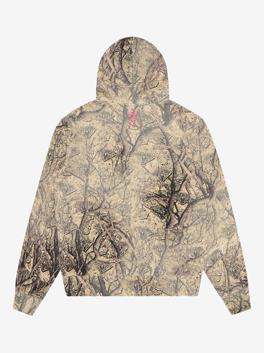 BILLIONAIRE BOYS CLUB — Худи Diamonds & Dollars Tree Camo Arch Logo Popover Camo