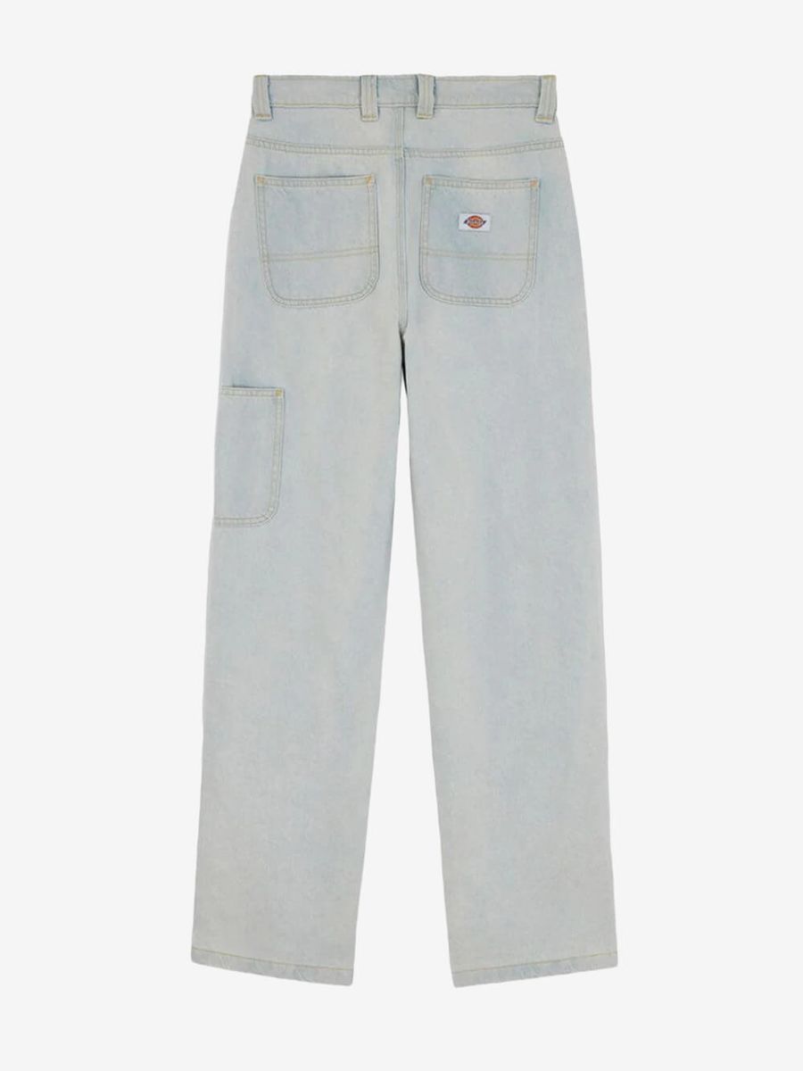 DICKIES — Джинсы W' Madison Double Knee Ultra Light Washed Blue