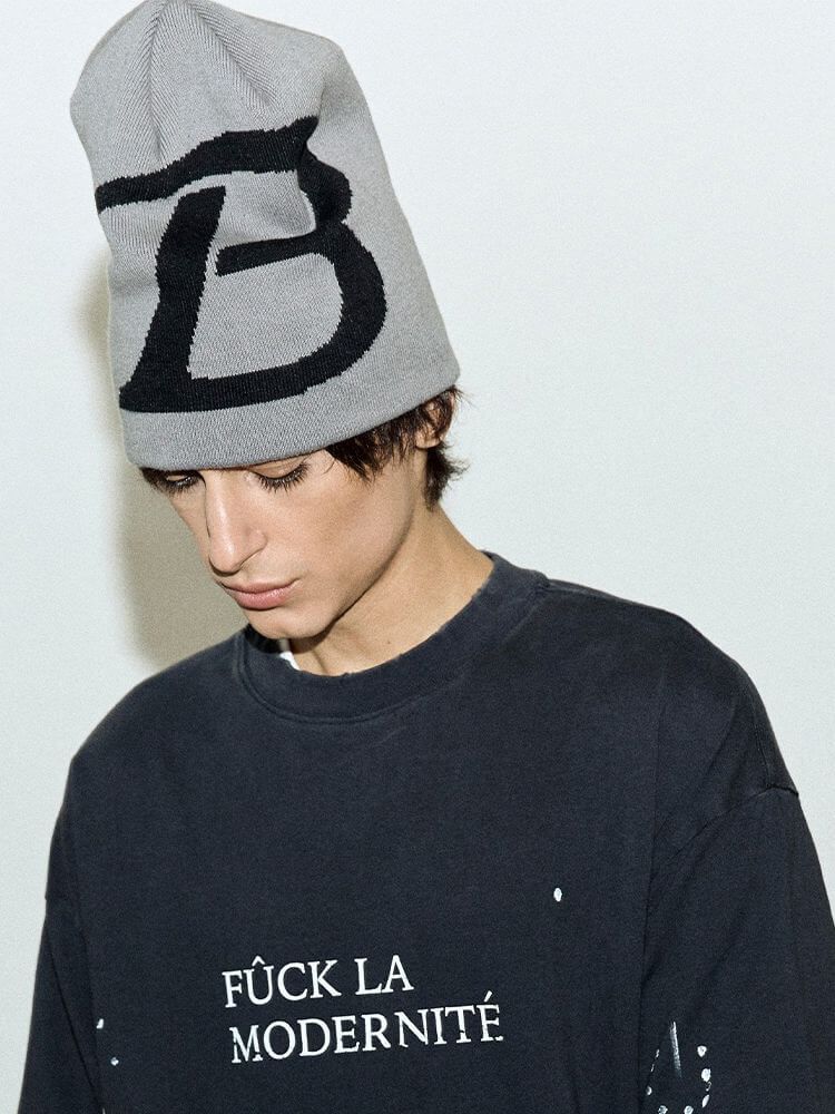 BRÛLER D’AMOUR — Шапка Signature Grey