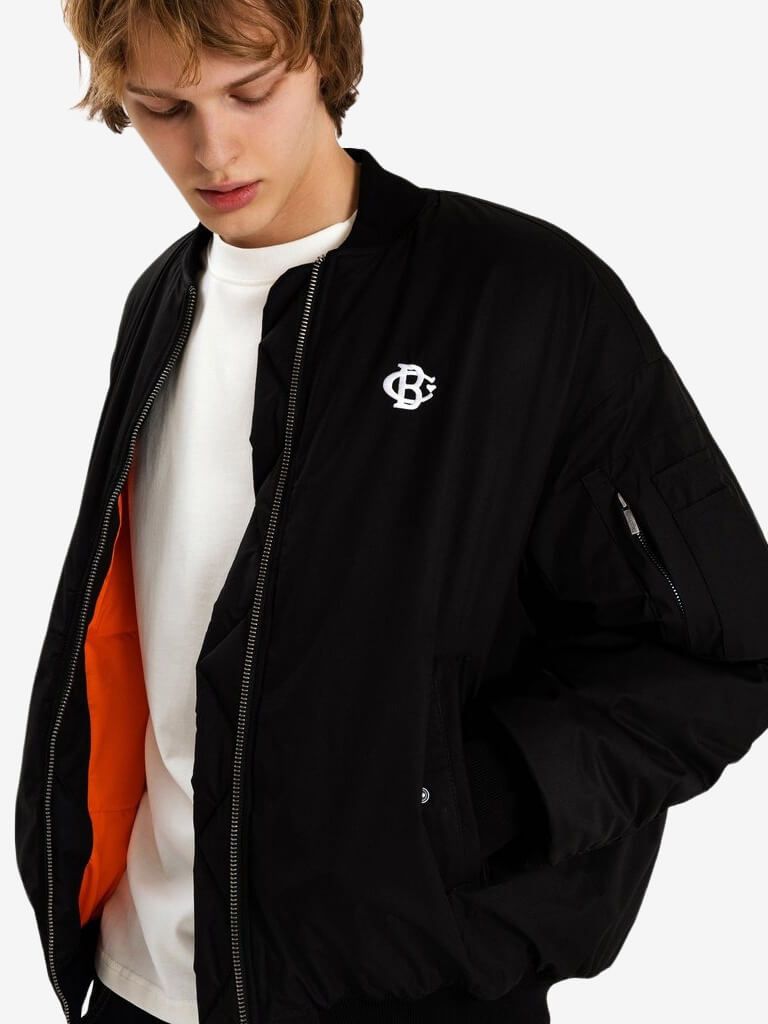 DISSIDENT — Куртка Coat of Hearts Oversized Bomber Black