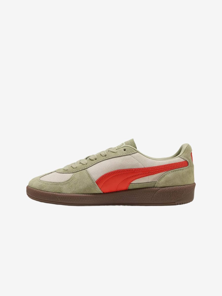 PUMA — Кроссовки Palermo Desert Dust/Fierce Red