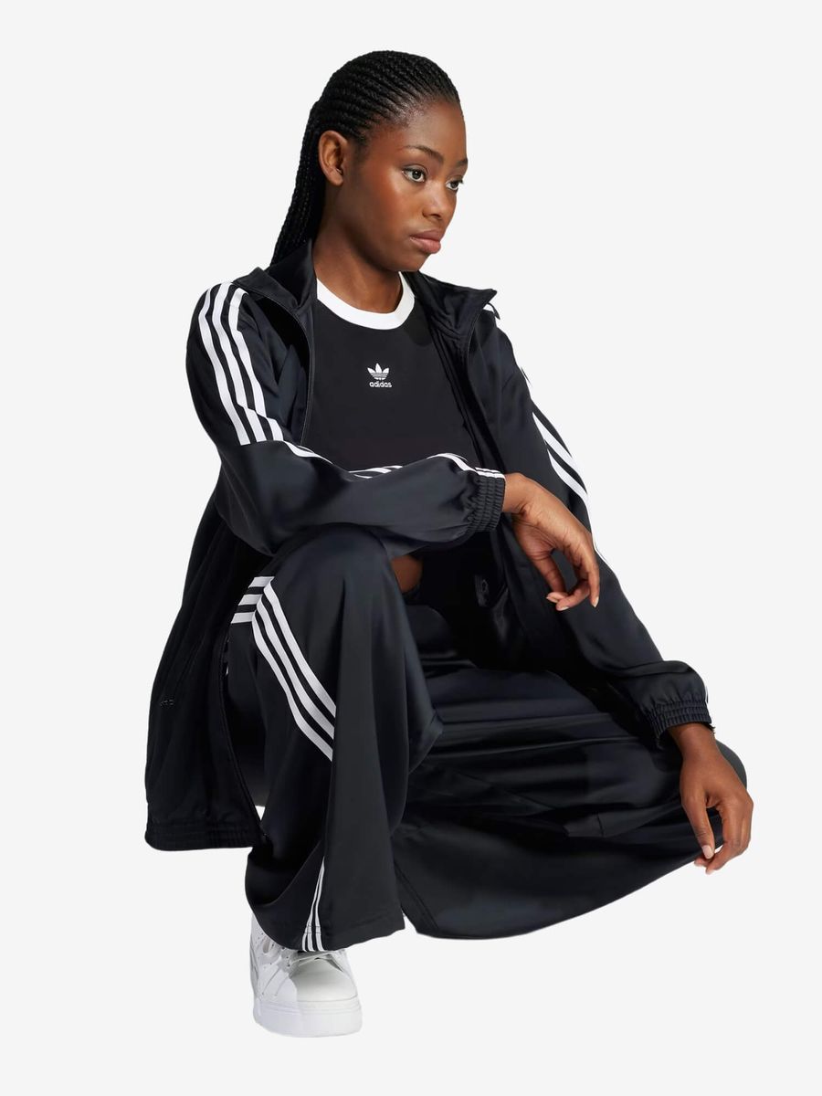 ADIDAS ORIGINALS — Штаны W Adicolor Wide-Leg Black