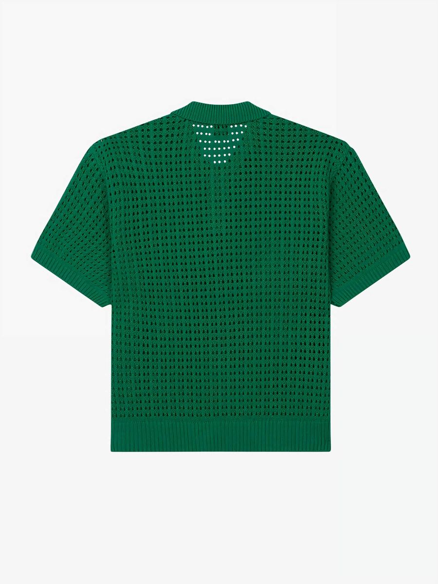 OBEY — Поло вязанное Kody Polo Green