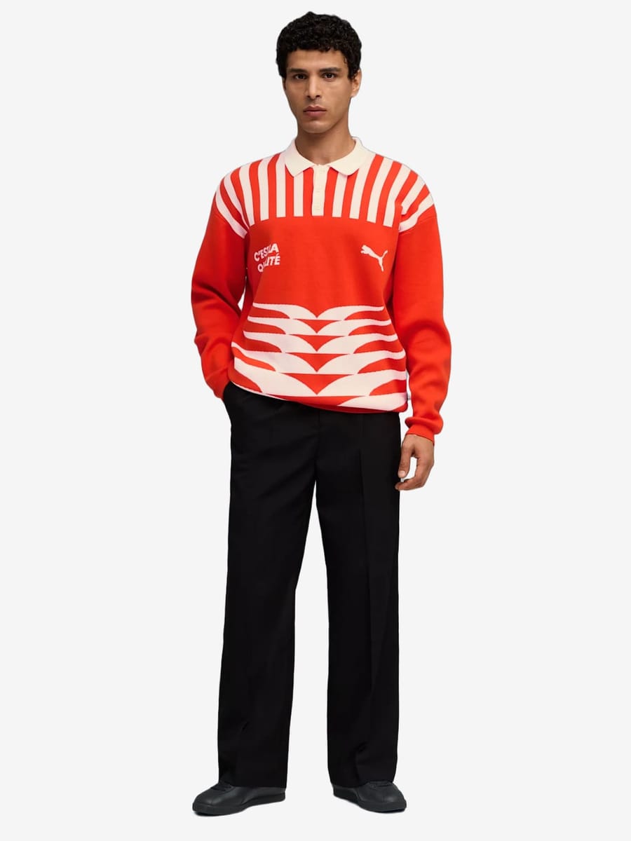 PUMA — Джемпер The NeverWorn VI Knit Jersey Fierce Red