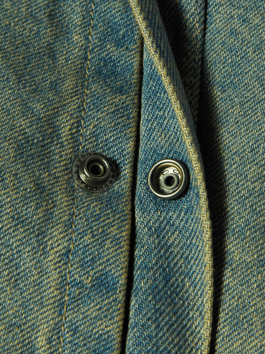 HUF — Куртка Dresden Denim Work Jacket Indigo Earth