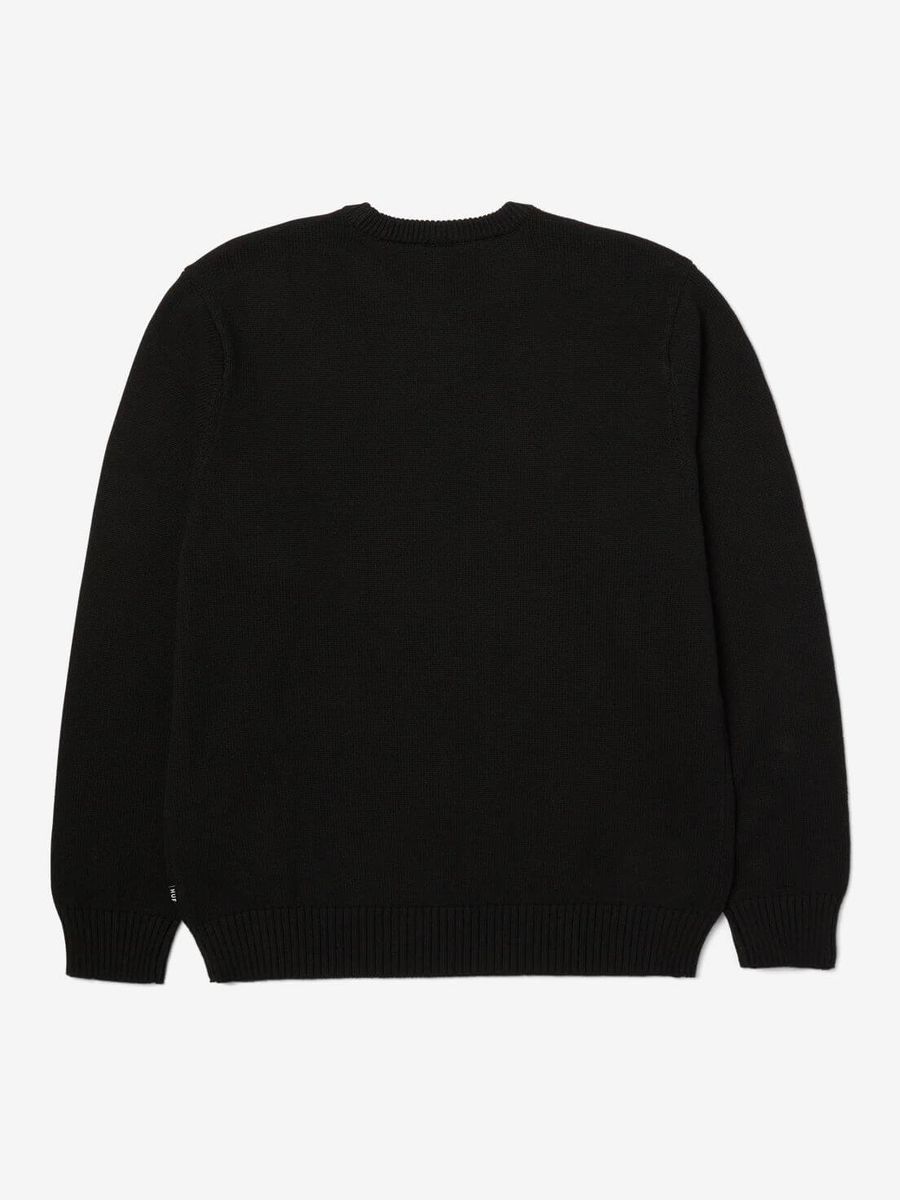 HUF — Свитер вязаный Gift Bear Intarsia Sweater Black