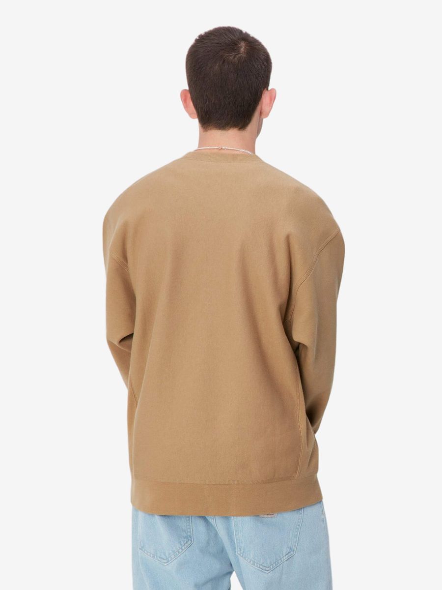 CARHARTT WIP — Свитшот American Script Peanut