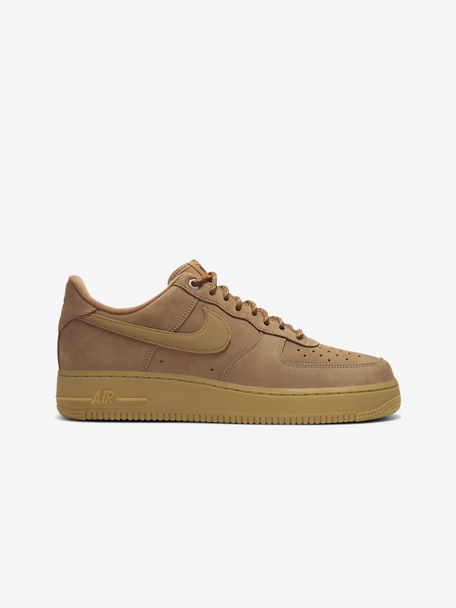 NIKE — Кроссовки Air Force 1 '07 Low Flax/Gum/Brown