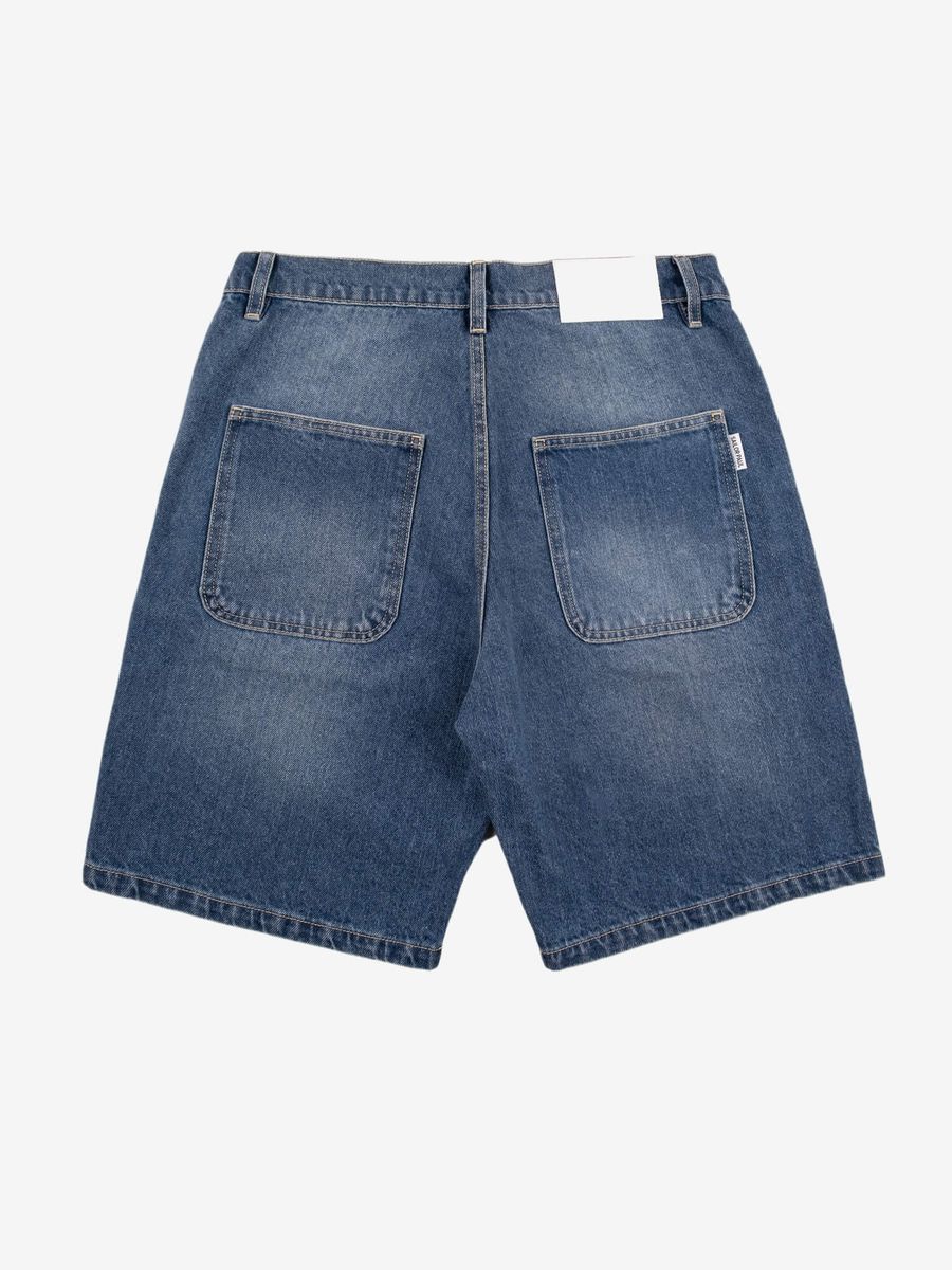 SAILOR PAUL — Шорты Loose Fit Denim Vintage Blue