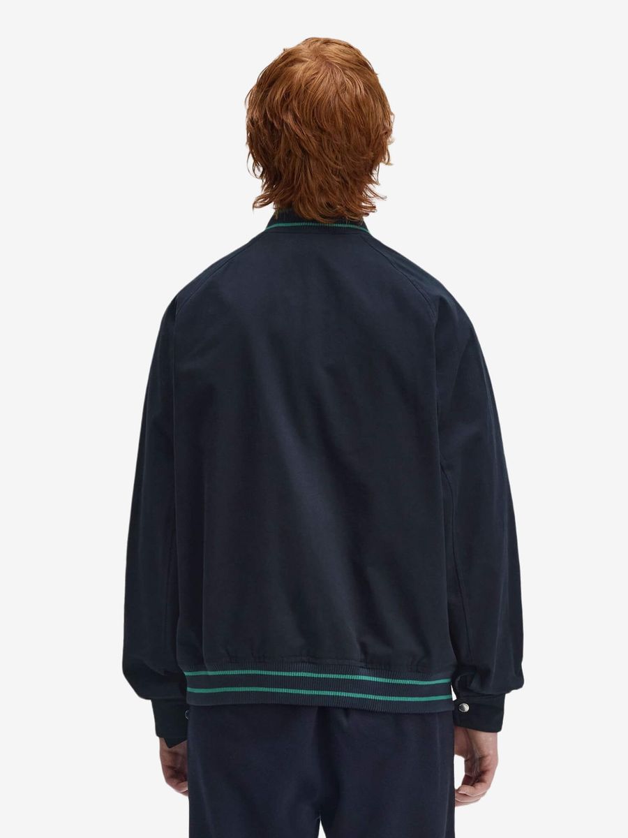 FRED PERRY — Куртка Tennis Badge Bomber Jacket Navy