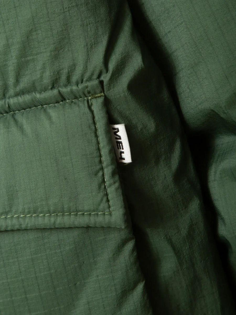 МЕЧ — Куртка Puffer Reversible Brown/Pine Green