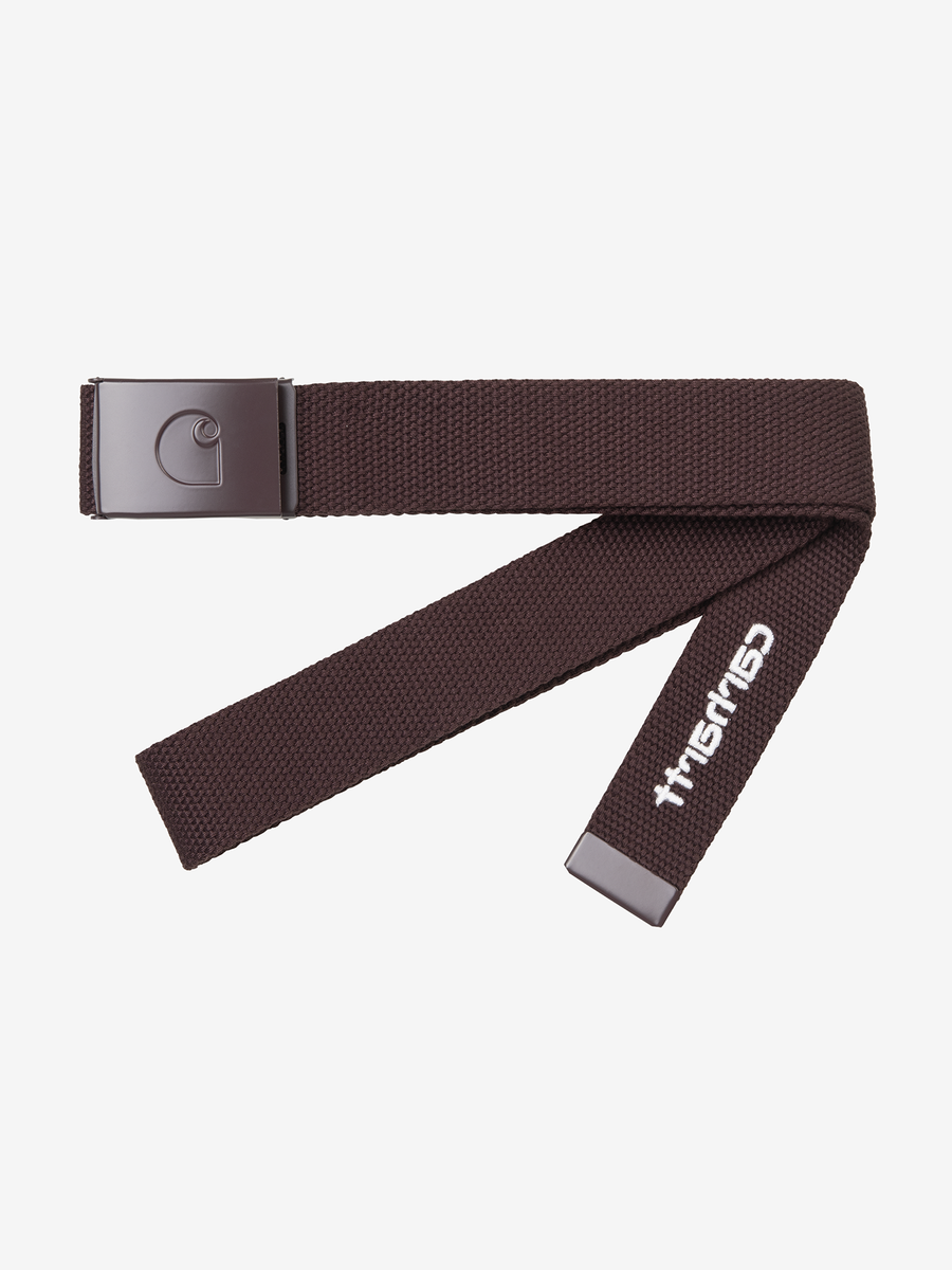 CARHARTT WIP — Ремень C-Logo Belt Tonal Palisander/White