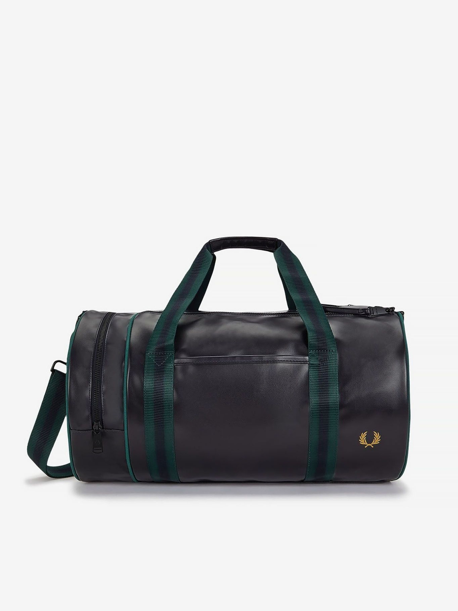 FRED PERRY — Сумка Classic Barrel Bag Navy/Grassroots