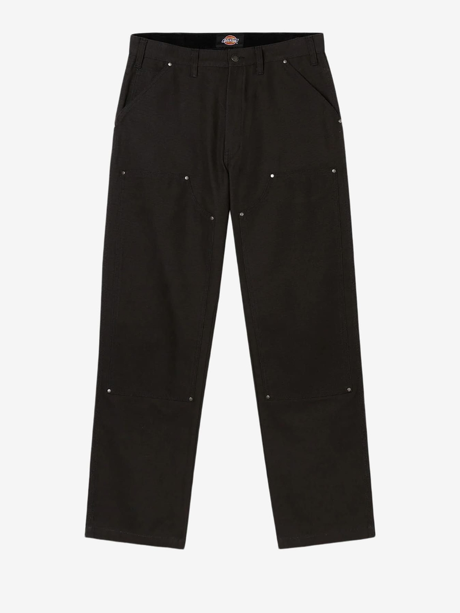 DICKIES — Штаны Duck Canvas Utility Pants Stone Washed Black