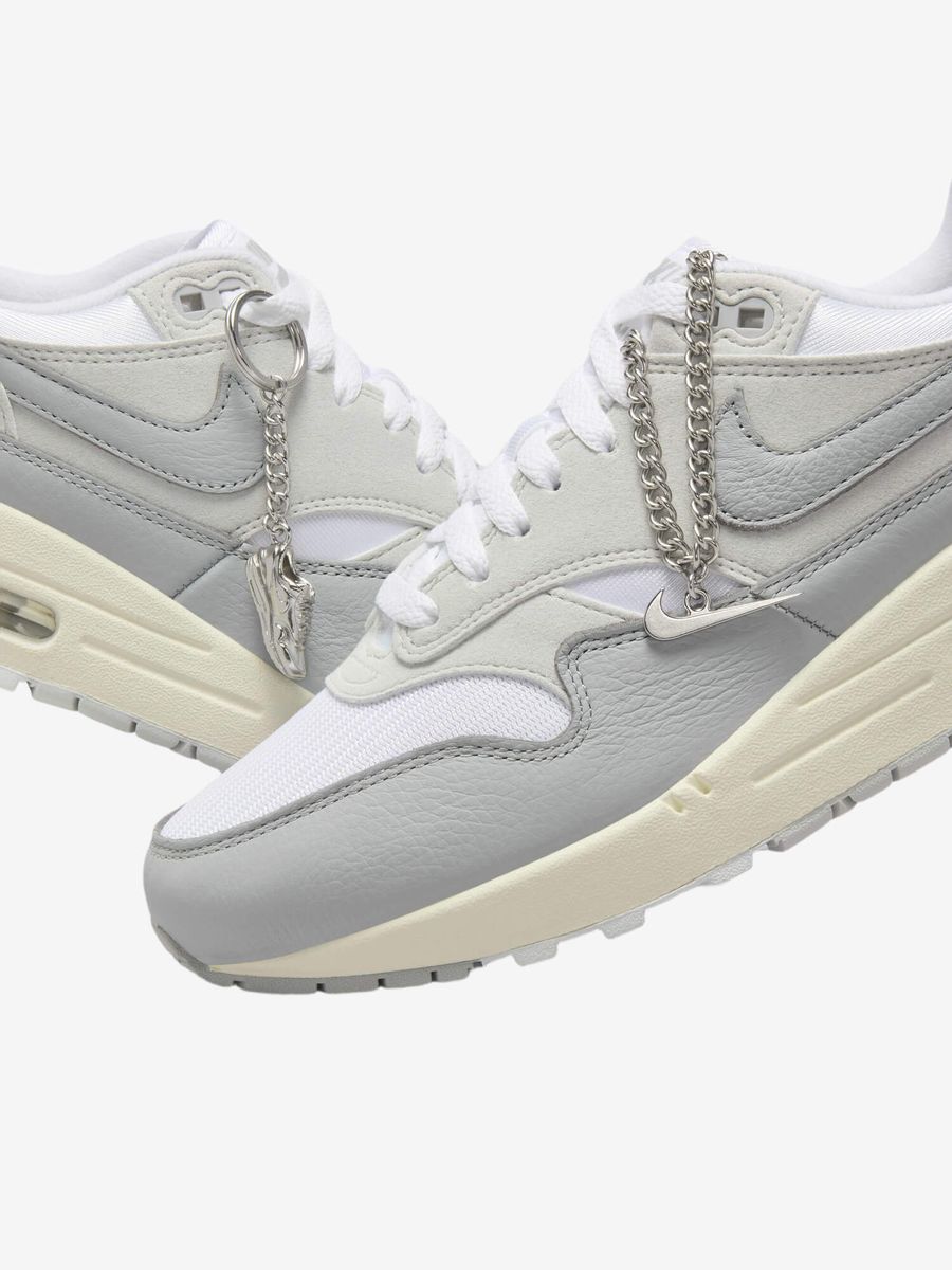NIKE — Кроссовки Air Max 1 '87 Pure Platinum/Smoke Grey