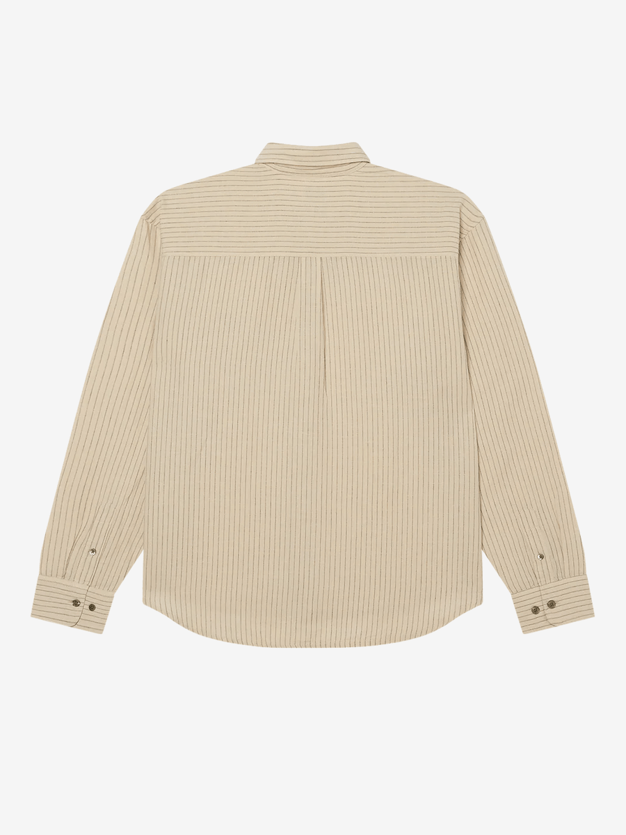 OBEY — Рубашка Nelson Woven Silver Grey Multi