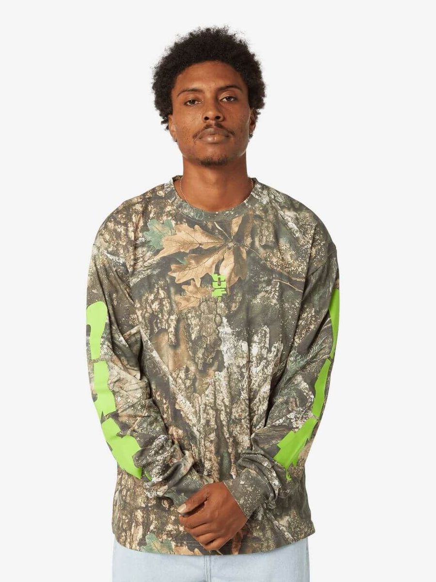 HUF — Лонгслив Realtree Megablast LS Tee Realtree