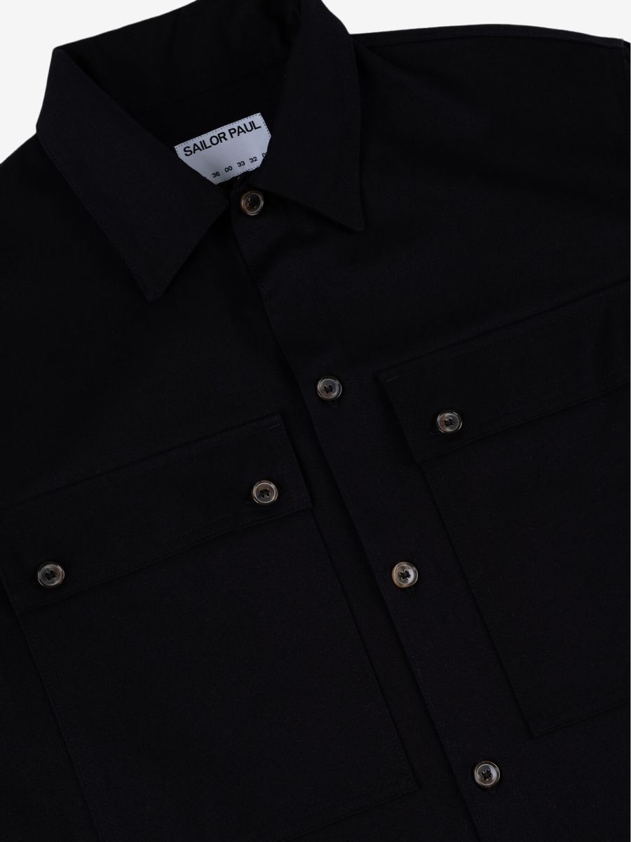 SAILOR PAUL — Овершот CPO Twill Черный