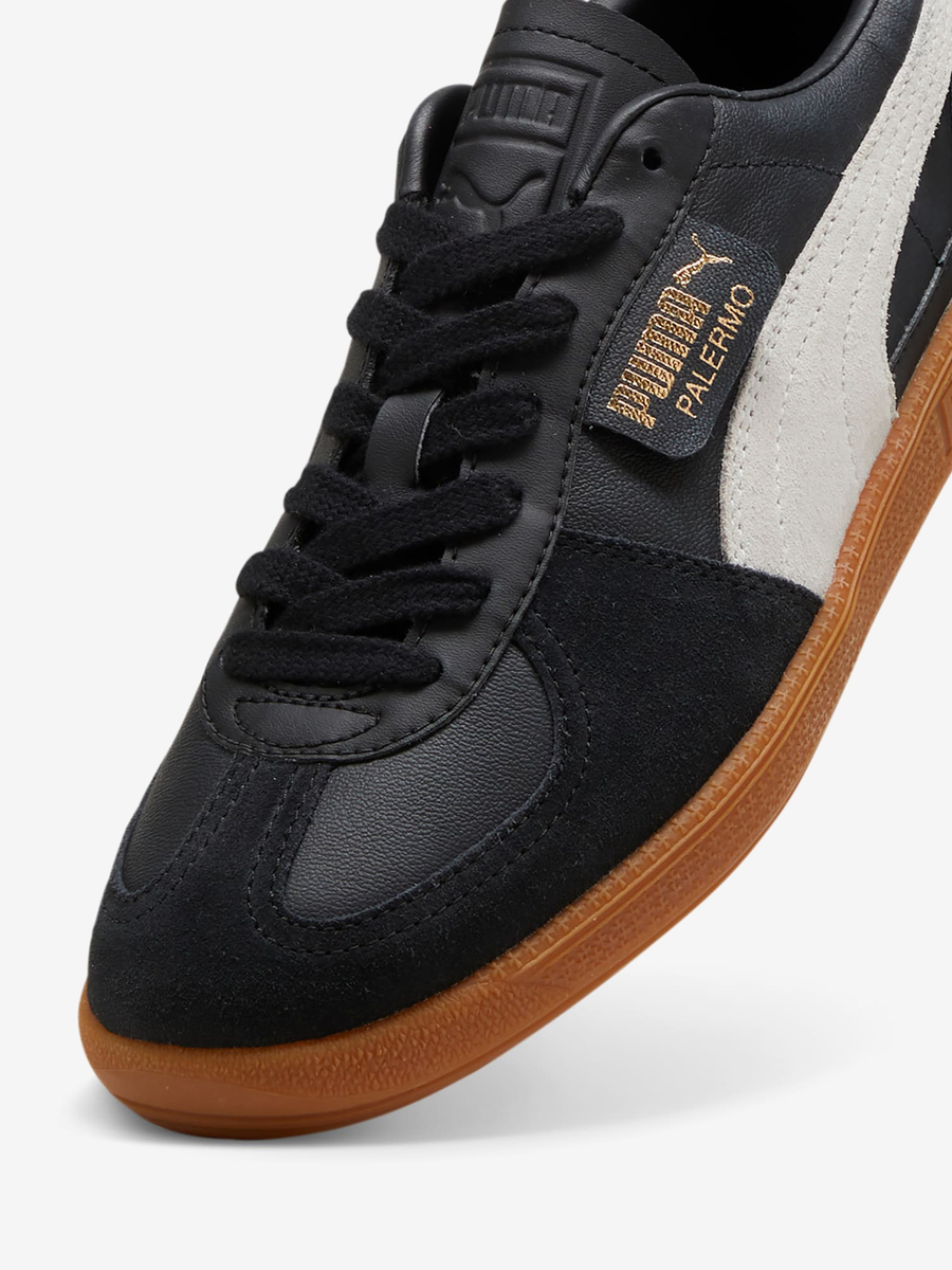 PUMA — Кроссовки Palermo Leather Black/Gum
