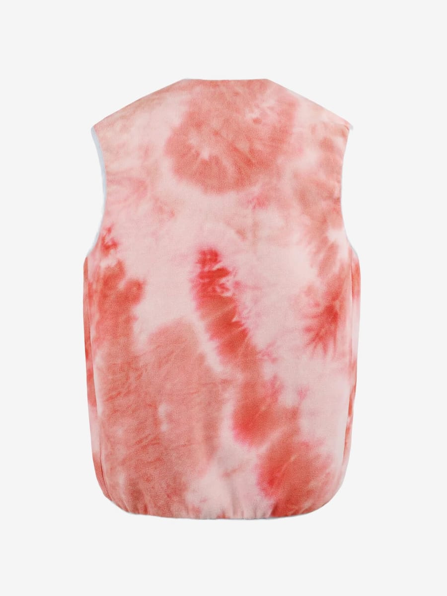 CALLED A GARMENT — Жилетка Wilderness Tie-Dye коралловые оттенки