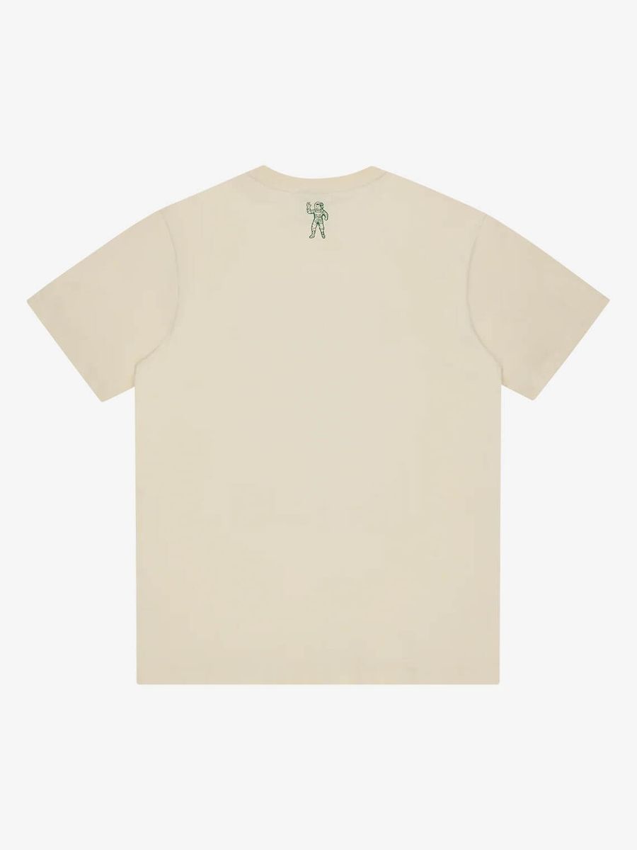 BILLIONAIRE BOYS CLUB — Футболка Rhinestone Mascot Tee Washed Ecru