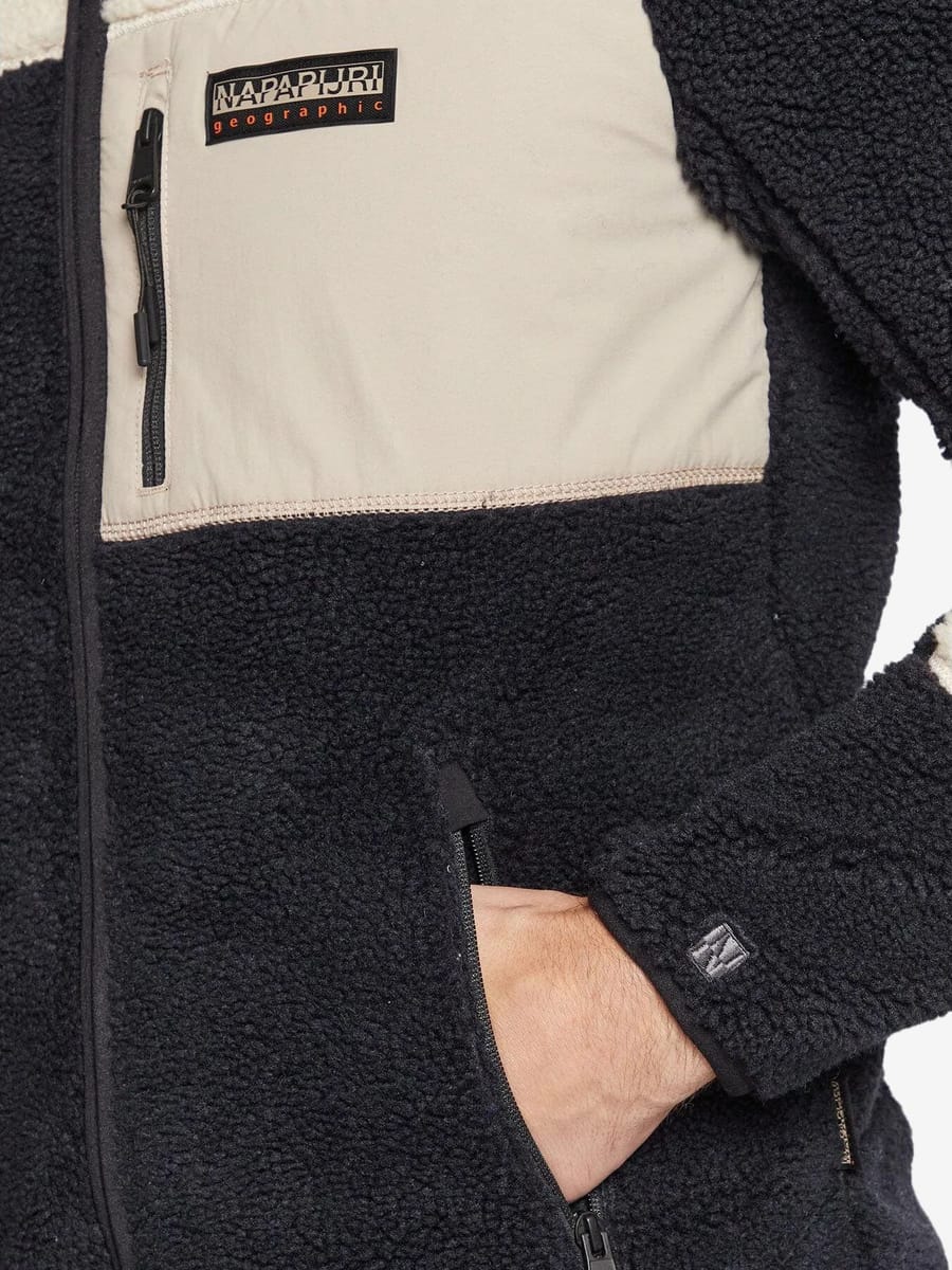 NAPAPIJRI — Куртка Yupik HZ3 Fleece Black/Beige