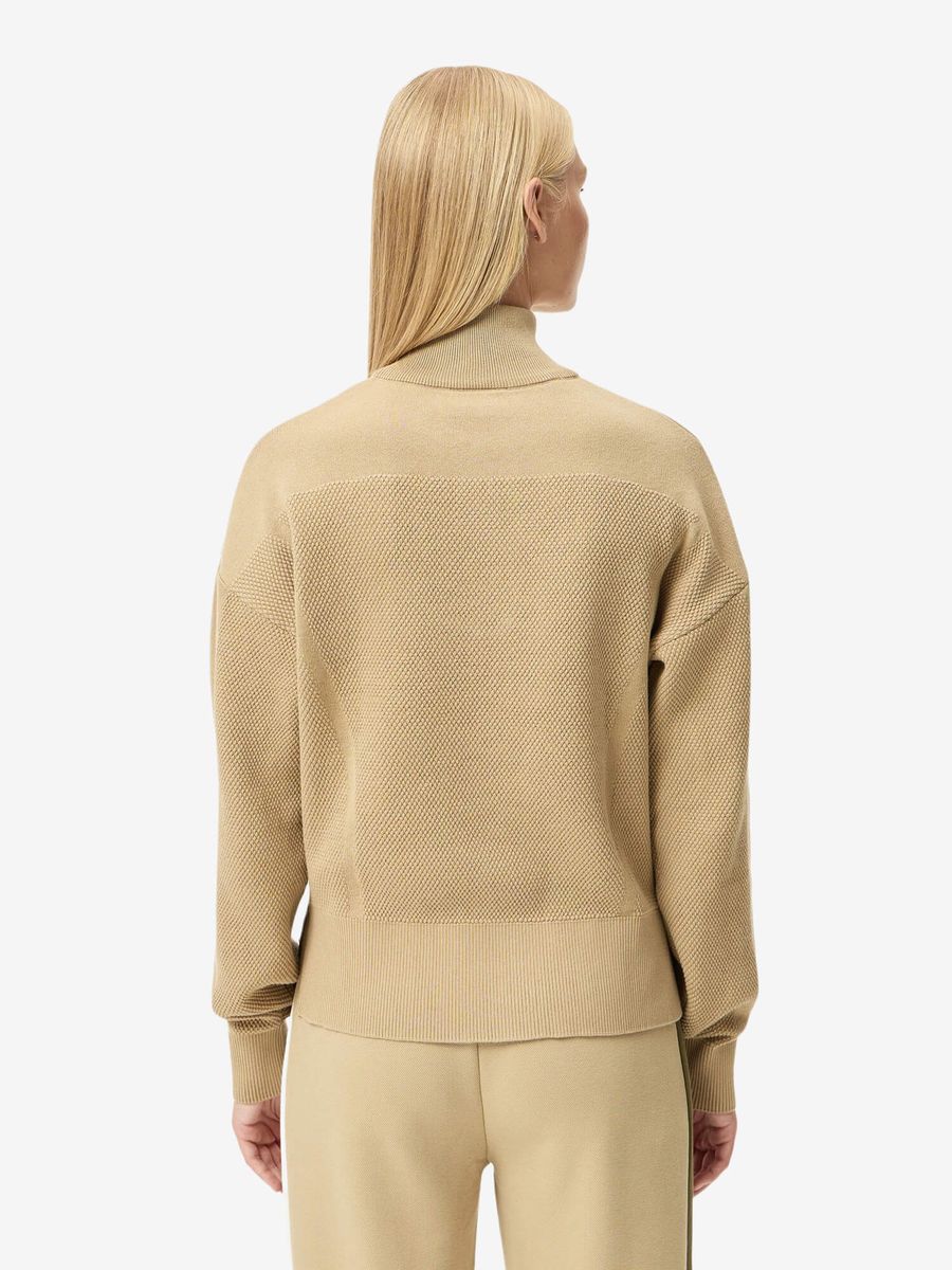 LACOSTE — Джемпер W Half-Zip Sweater Biege
