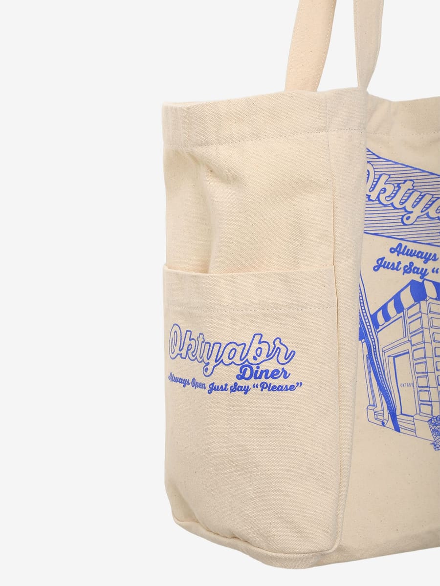 ОКТЯБРЬ — Сумка-Шоппер OG Logo Tote Bag Natural